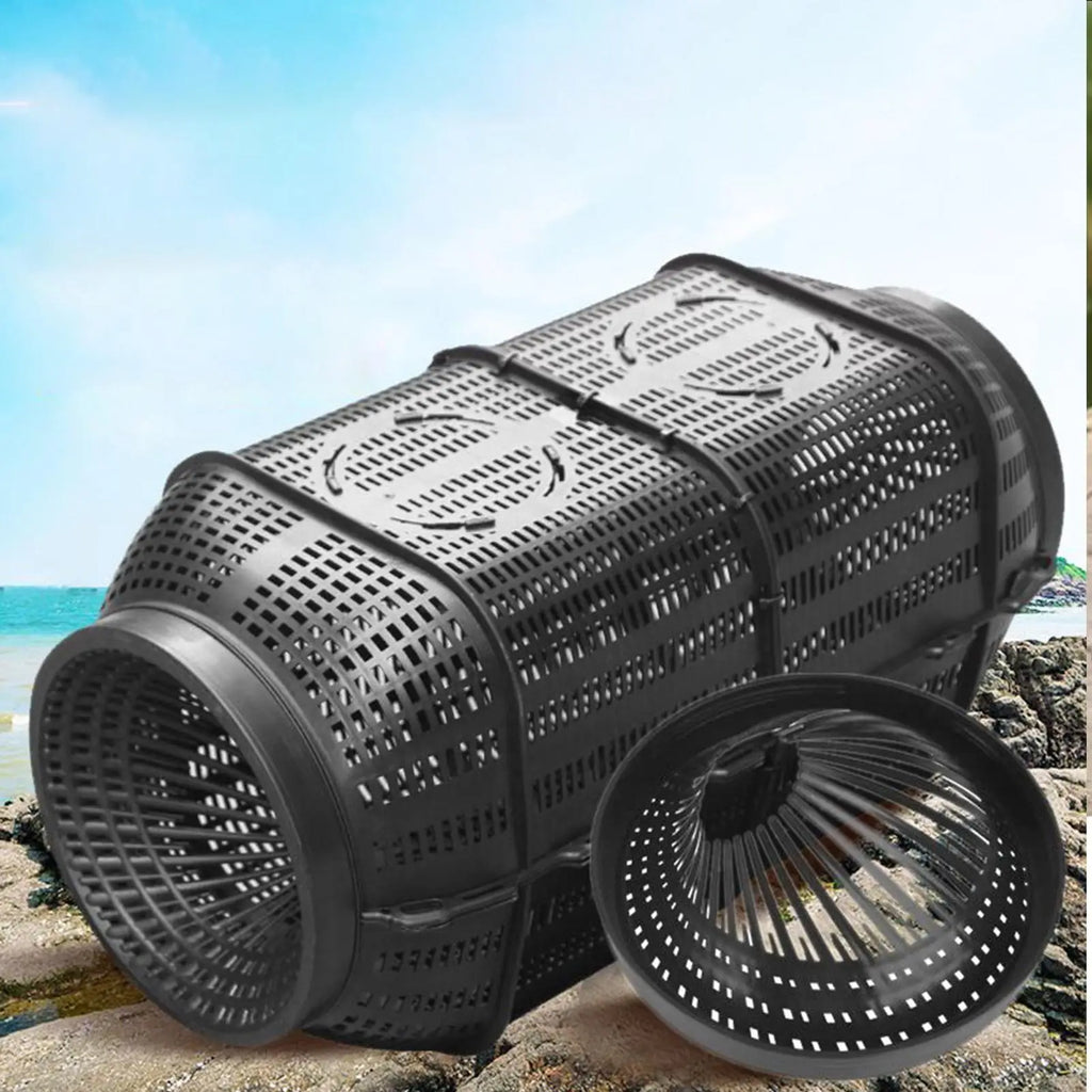 Portable Fish Trap Cage – Crab, Crayfish, Shrimp & Eel Fishing Trap Cage Axl