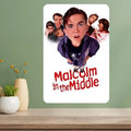Malcolm in the Middle Metal Poster Sign | Retro TV Wall Decor Metal Wall Sign Axl aluminum sign aluminum 20x30cm