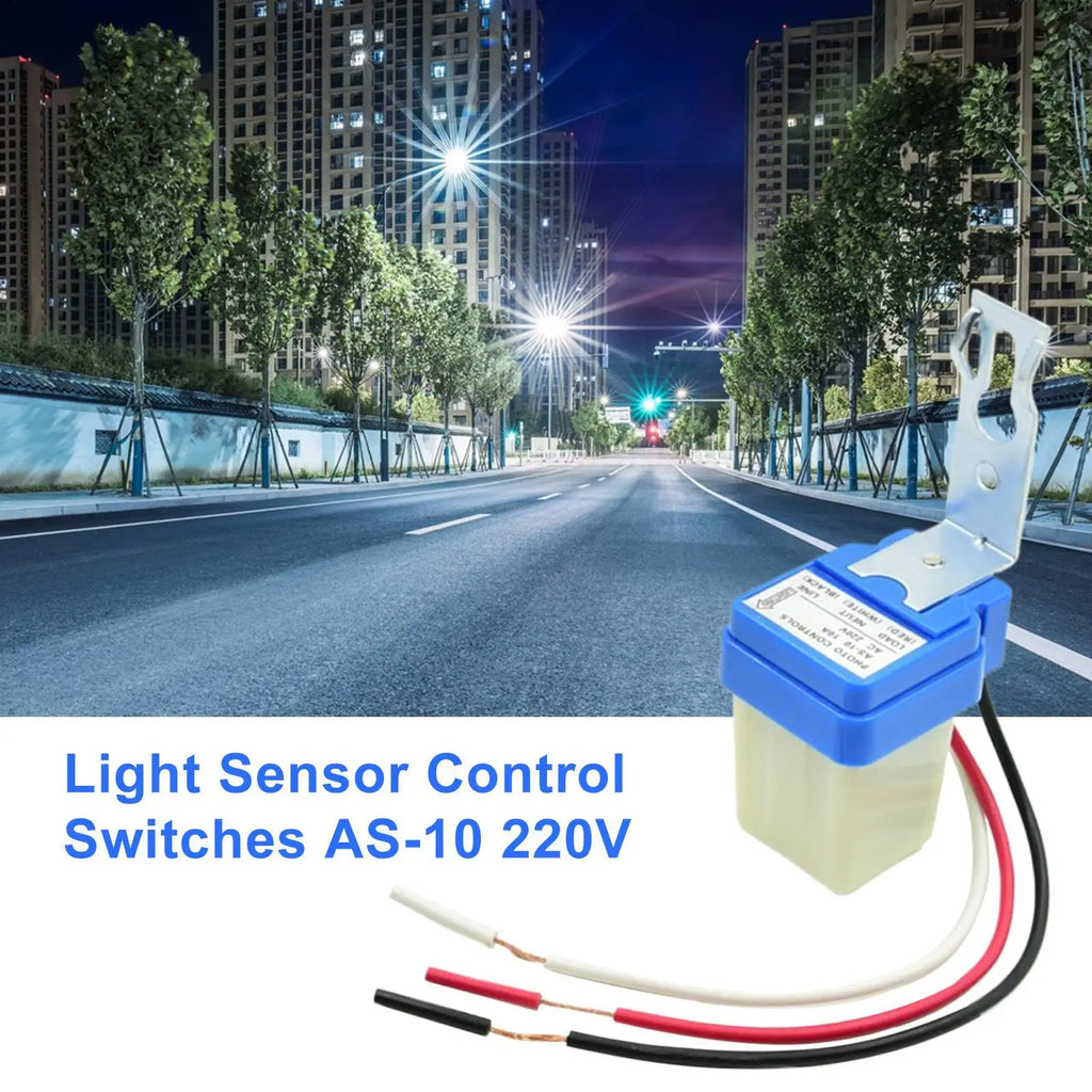 Dusk to Dawn Photocell Sensor – Auto Outdoor Light Controller Photocell Light Sensor Axl
