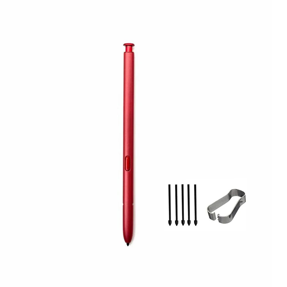 Samsung Galaxy Note 10 Lite Replacement S Pen + 5 Tips Replacement Stylus Pen Axl Red
