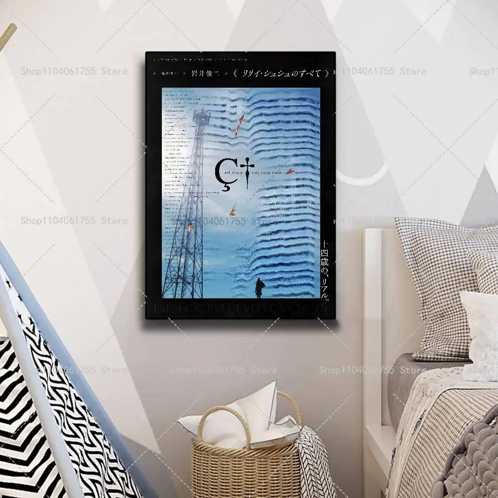 All About Lily Chou-Chou Movie Poster | Self-Adhesive Wall Art Movie Wall Poster Axl