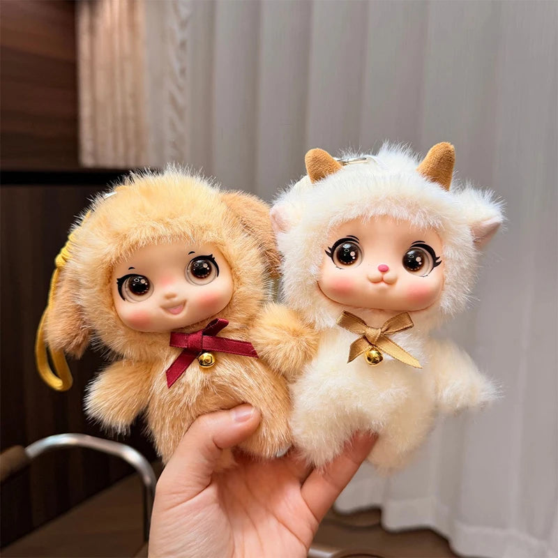 Cute Forest Animal Plush Doll Pendant – Backpack Charm Gift Plush Doll Pendant Axl