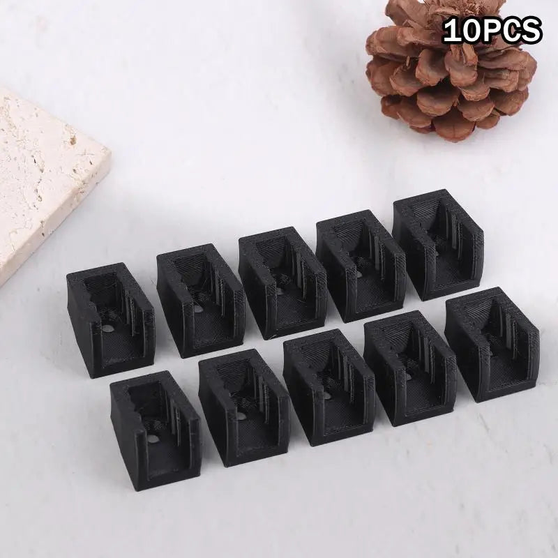 10-Pack Air Tool Wall Mount Rack Hangers for Garage Workshop Tool Wall Hanger Axl Black