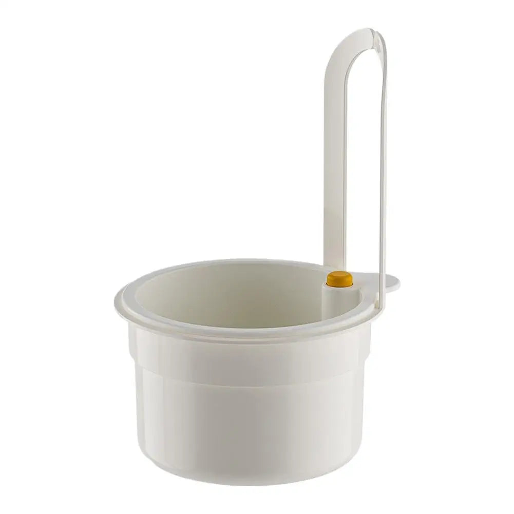KITPIPI Hanging Sink Strainer Basket – Push-Down Drain Filter Sink Strainer Basket Axl C