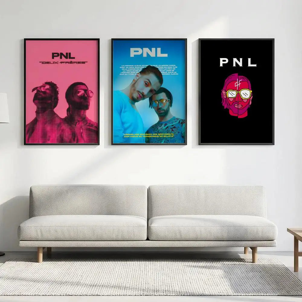 Singer P-PNL HD Art Poster – Waterproof Sticky Wall Decor Wall Art Poster Axl