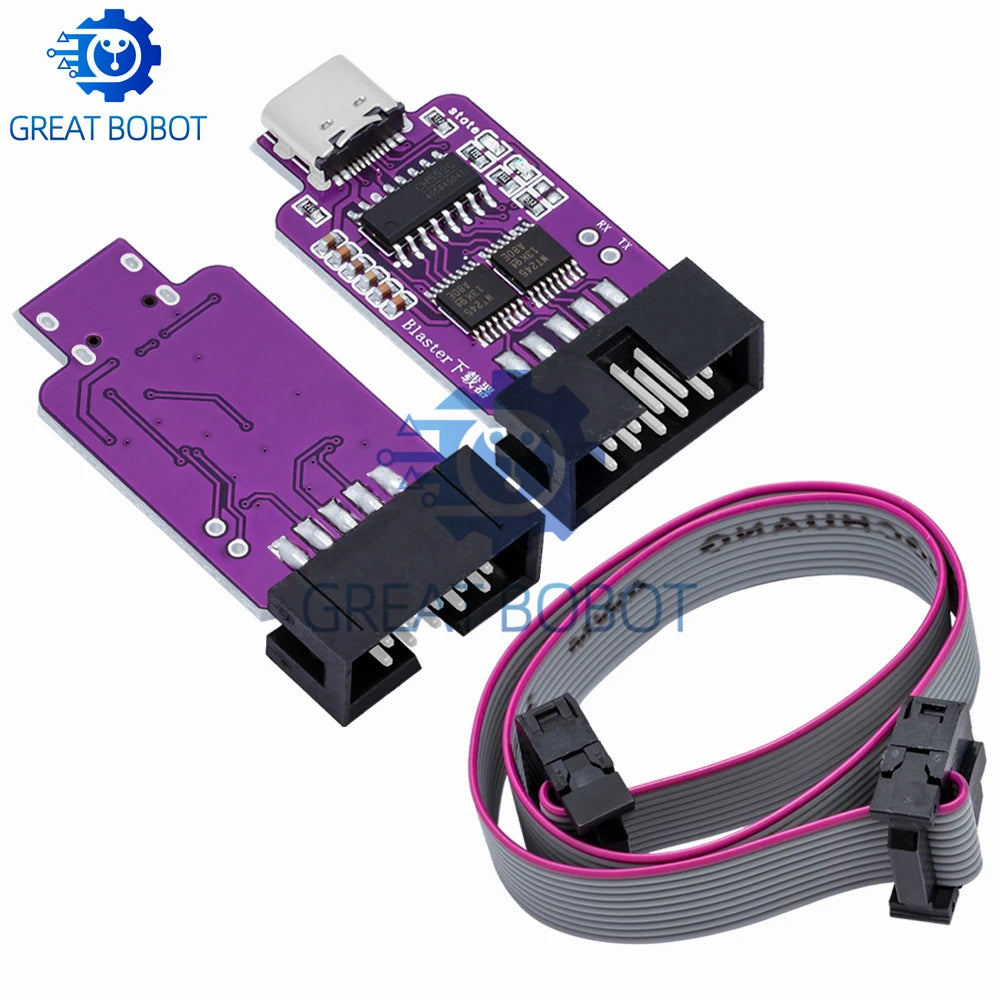 USB Blaster Type-C JTAG Programmer for ALTERA CPLD/FPGA JTAG Programmer Module Axl