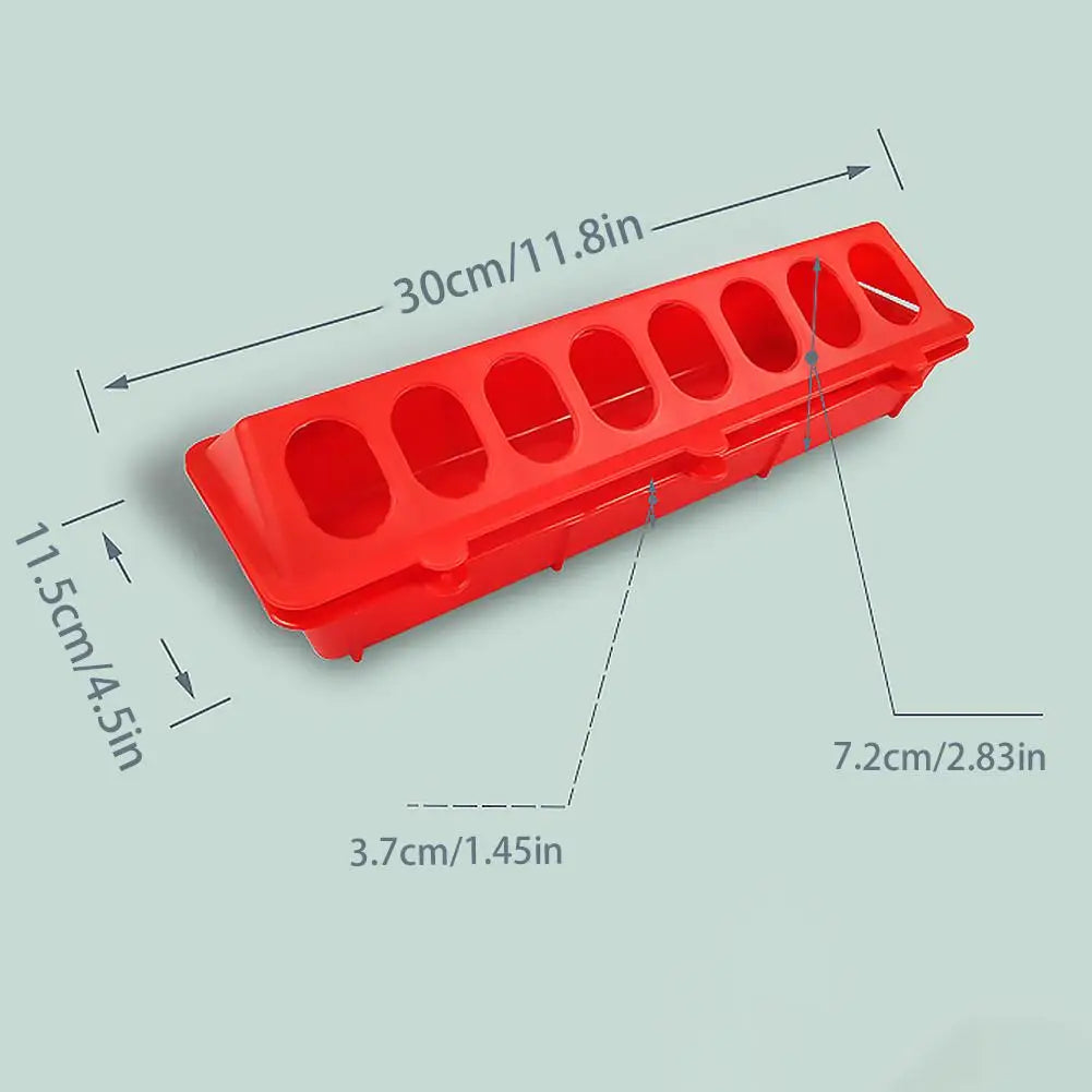 Automatic Chicken Feeder & Waterer – 16-Hole Poultry Dispenser Poultry Feeder Waterer Axl