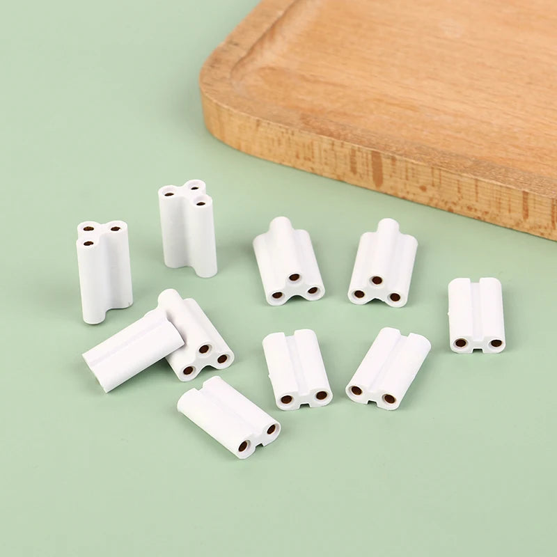 10-Pack T5 T8 LED Fluorescent Tube Connectors – 2 & 3 Pin Tube Lamp Connectors Axl