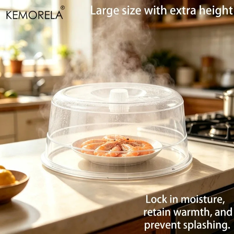 Microwave Dish Cover – Anti-Splatter Sealing Lid | Fridge Safe Microwave Dish Cover Axl