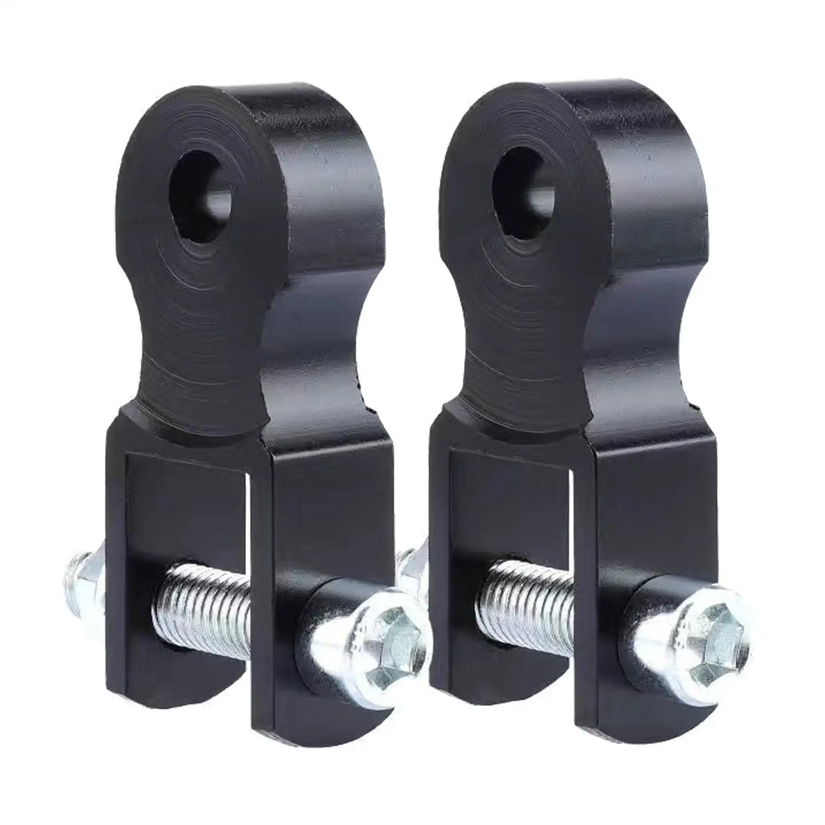 Motorcycle Shock Height Extender – 2pc Aluminum Adapter Kit Shock Height Extender Axl