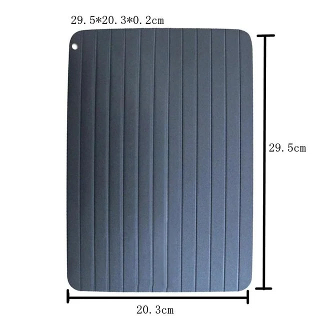 Quick Defrost Tray – Fast Thawing Board for Meat & Food Defrost Thawing Tray Axl