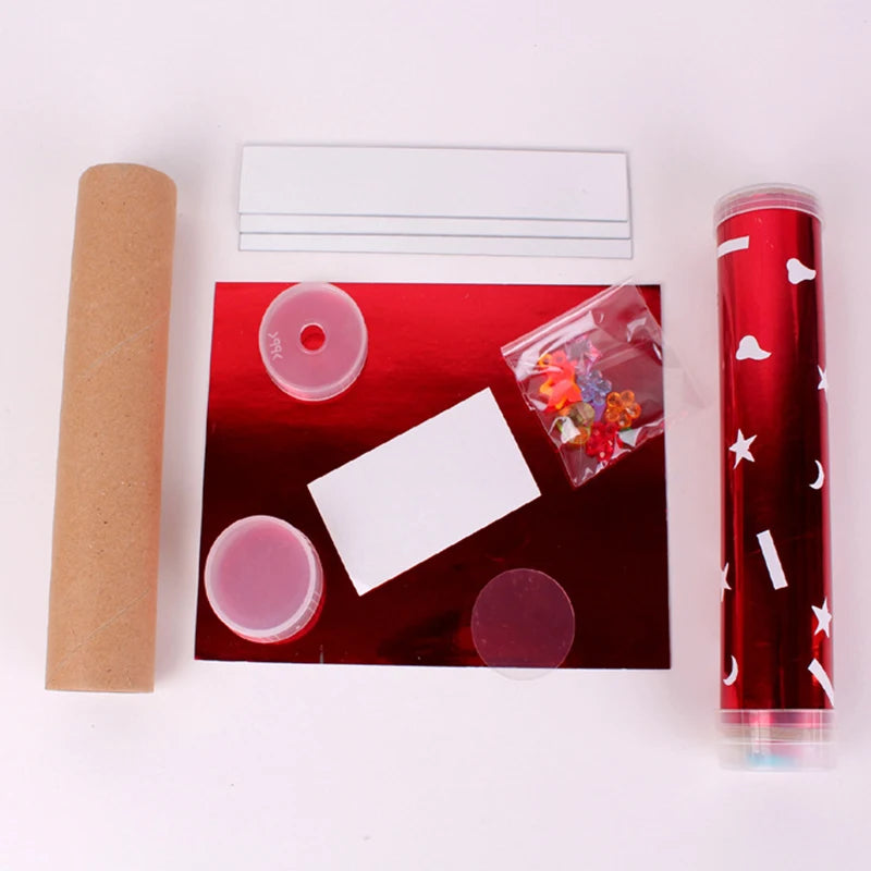 DIY Kaleidoscope Craft Kit – Retro Paper Toy for Kids & Adults DIY Craft Kit Axl