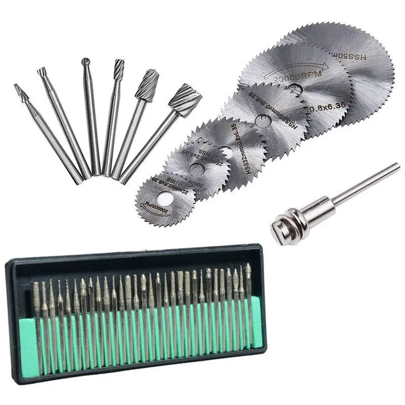 147-Pc Variable Speed Rotary Tool Kit – Grind, Polish & Engrave Rotary Tool Kit Axl