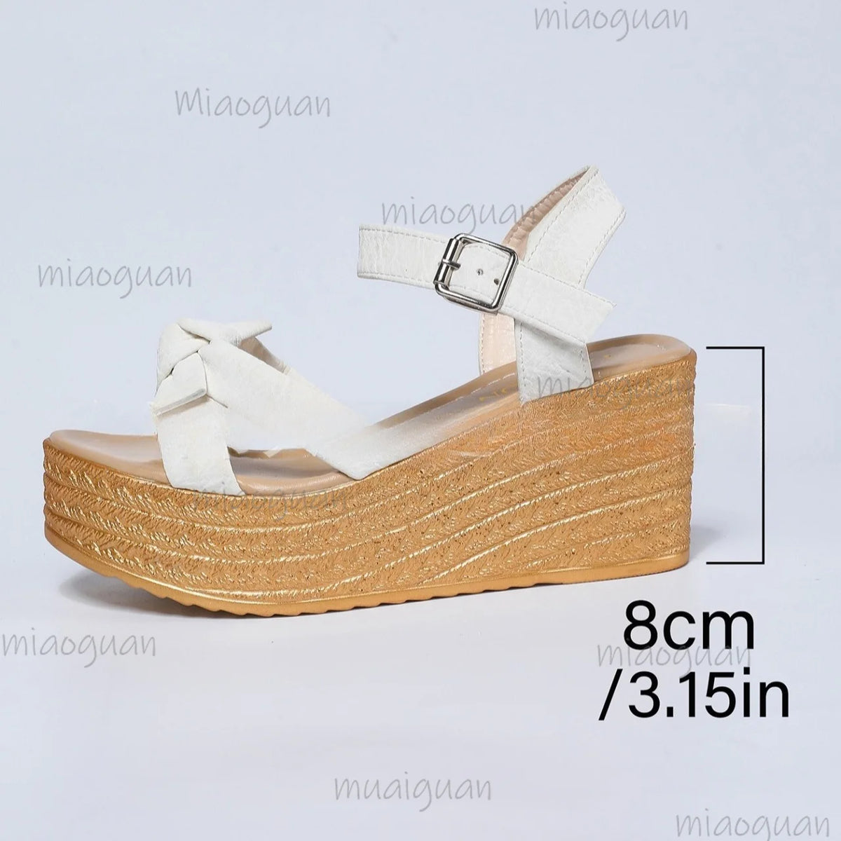 Roma Wedge Platform Sandals – Ankle Buckle Open Toe Heels Wedge Platform Sandals Axl
