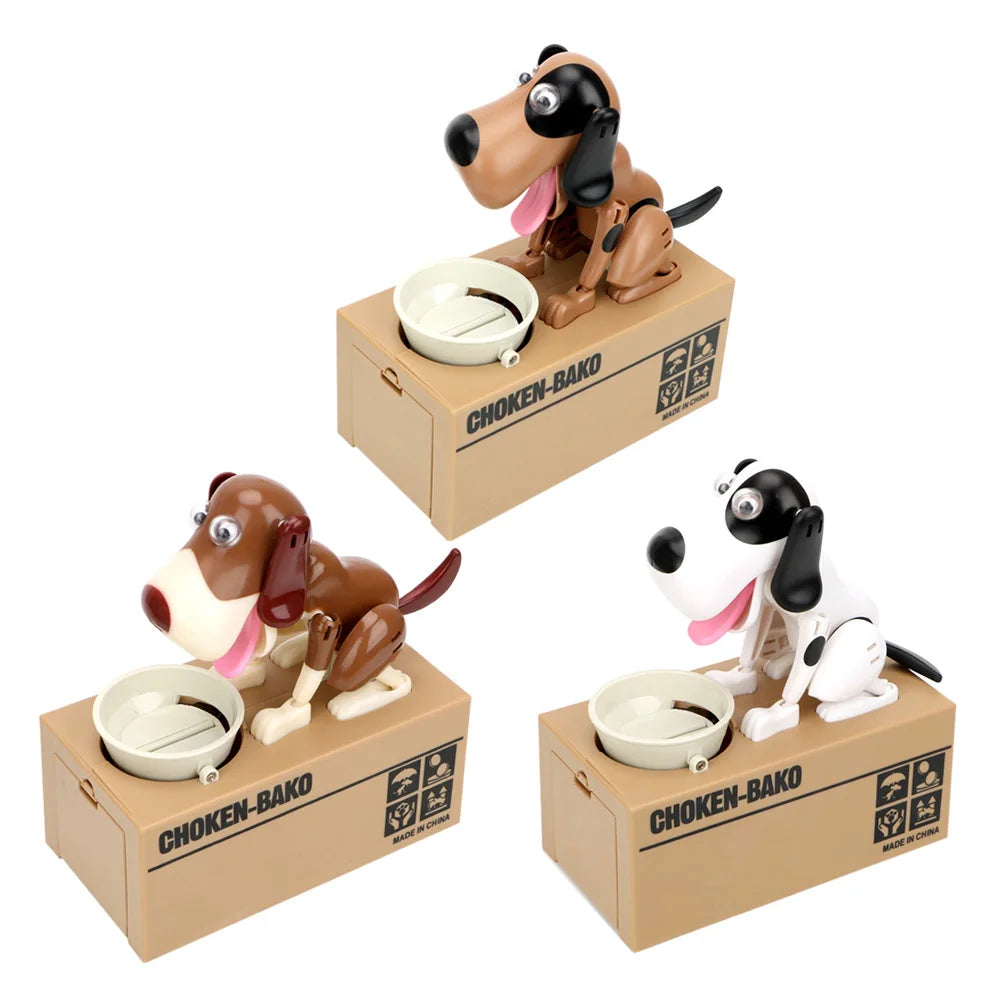 Robotic Dog Coin Bank – Animated Electronic Piggy Bank for Kids Electronic Piggy Bank Axl