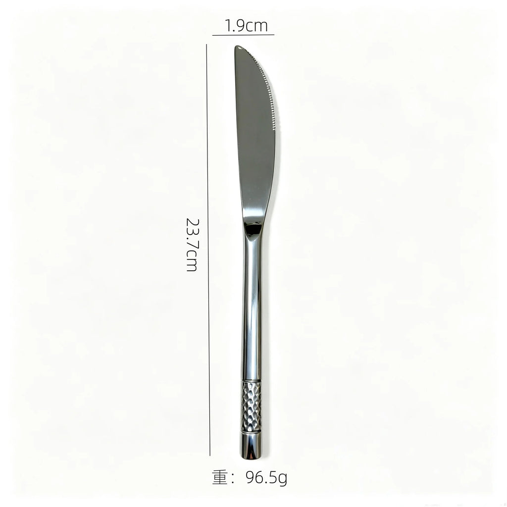 Stainless Steel Flatware Set – Steak Knife, Fork & Spoon Flatware Set Axl A China Mainland