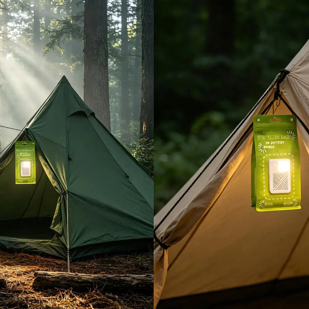 Saltwater Powered LED Camping Lamp – SOS Emergency Light Camping Emergency Lamp Axl