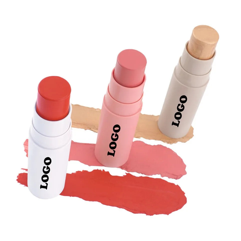 Vegan Waterproof Blush Stick & Highlighter | Private Label Blush Highlighter Stick Axl