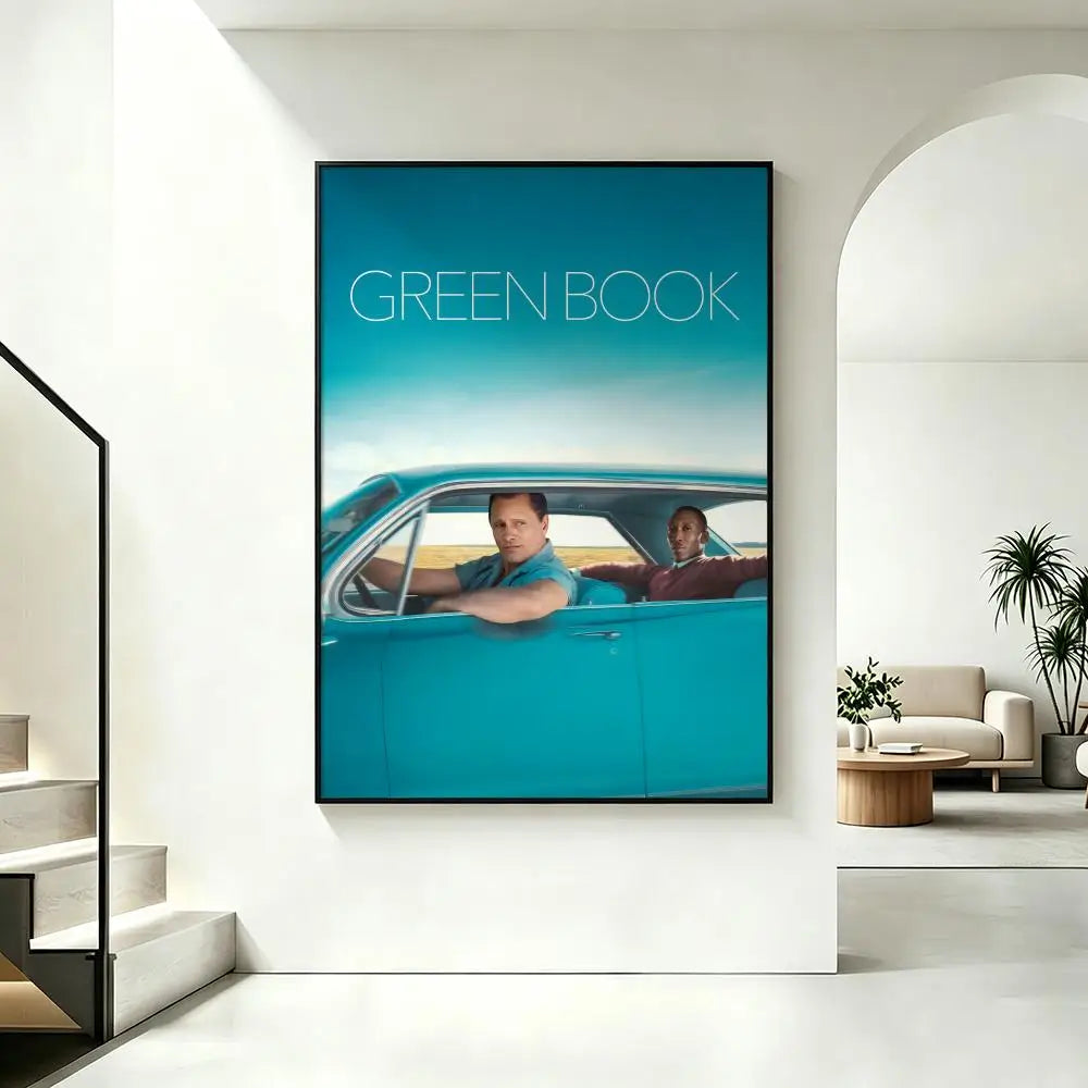 Green Book Movie Poster – HD Waterproof Wall Art Décor Movie Wall Poster Axl