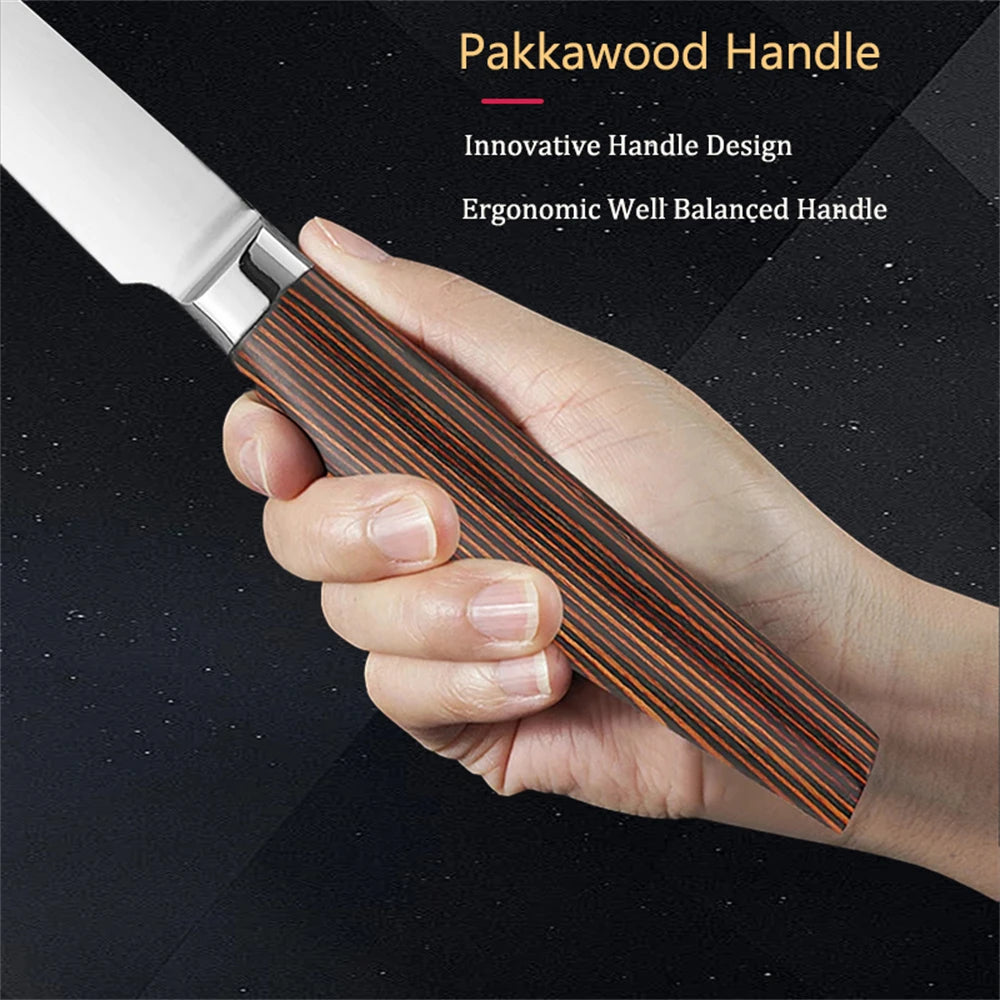 Multifunctional Steel Fruit & Chef Kitchen Knife Kitchen Knife Axl