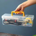 Multi-Compartment Tool Storage Box – Hardware & Screw Organizer Tool Parts Organizer Axl A