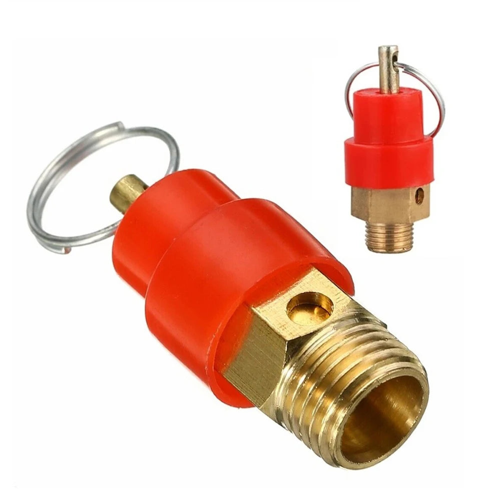 1/4" 1/8" BSP Air Compressor Safety Relief Valve 120PSI Pressure Relief Valve Axl