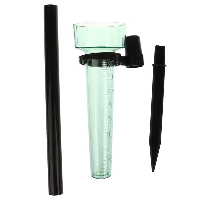 Portable Plastic Rain Gauge – Outdoor Garden Rain Meter Garden Rain Gauge Axl A2