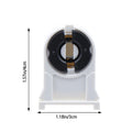 5-Pack T8/G13 Fluorescent Lamp Holders | Heat-Resistant ABS Fluorescent Lamp Holder Axl 5Pcs No plug
