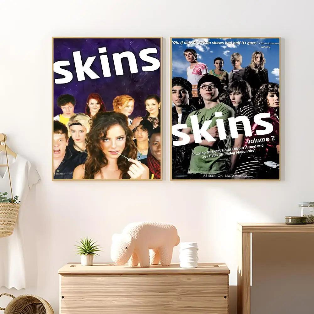 SKINS HD Waterproof Wall Stickers – Home Décor & Holiday Gift Wall Poster Stickers Axl