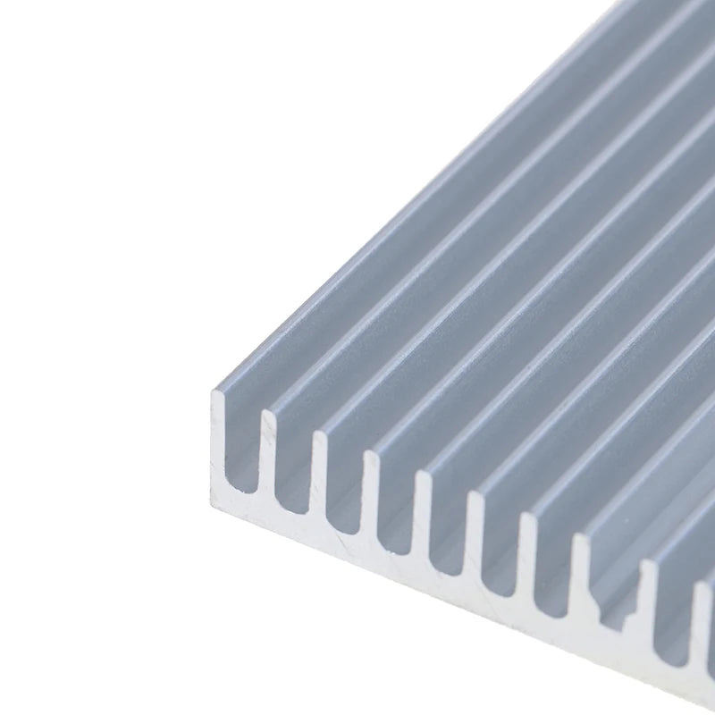 Aluminum Heatsink 100×60×10mm for IC, LED & Transistor Cooling Aluminum Heatsink Axl
