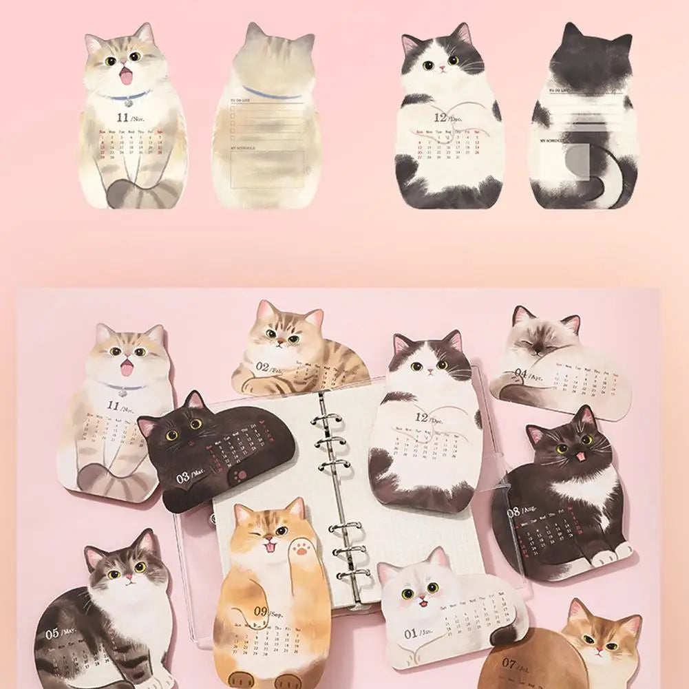2026 Cat & Dog Desk Calendar – Monthly Planner & To-Do List Desk Calendar Axl