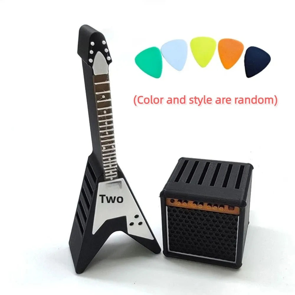 Retro Guitar Pick Holder – 3D Printed Speaker Design Display Box Guitar Pick Holder Axl
