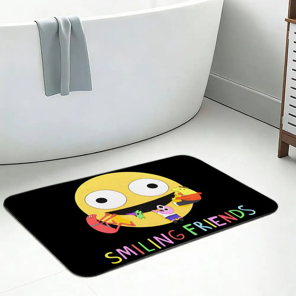 Diatomite Bath Mat – Quick Dry Anti-Slip Anime Design Bath Mat Axl