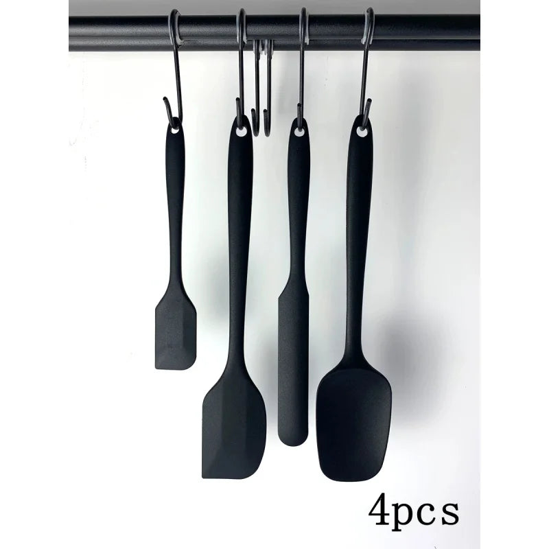 4-Piece Silicone Spatula Set – Heat Resistant Kitchen Utensils Silicone Spatula Set Axl