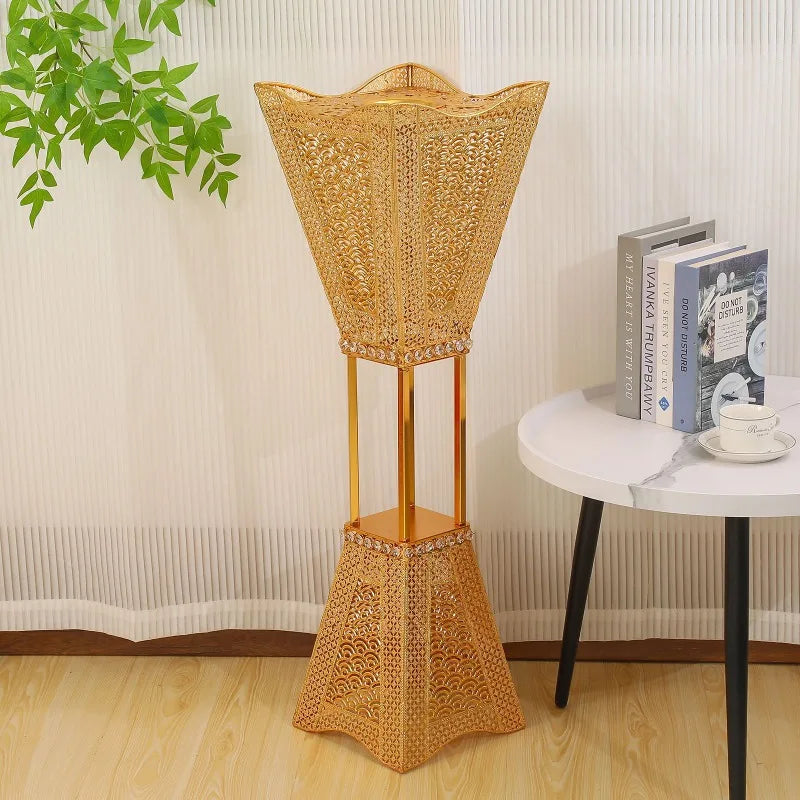 Luxury Gold Metal Incense Burner – Elegant Decorative Censer Incense Burner Axl