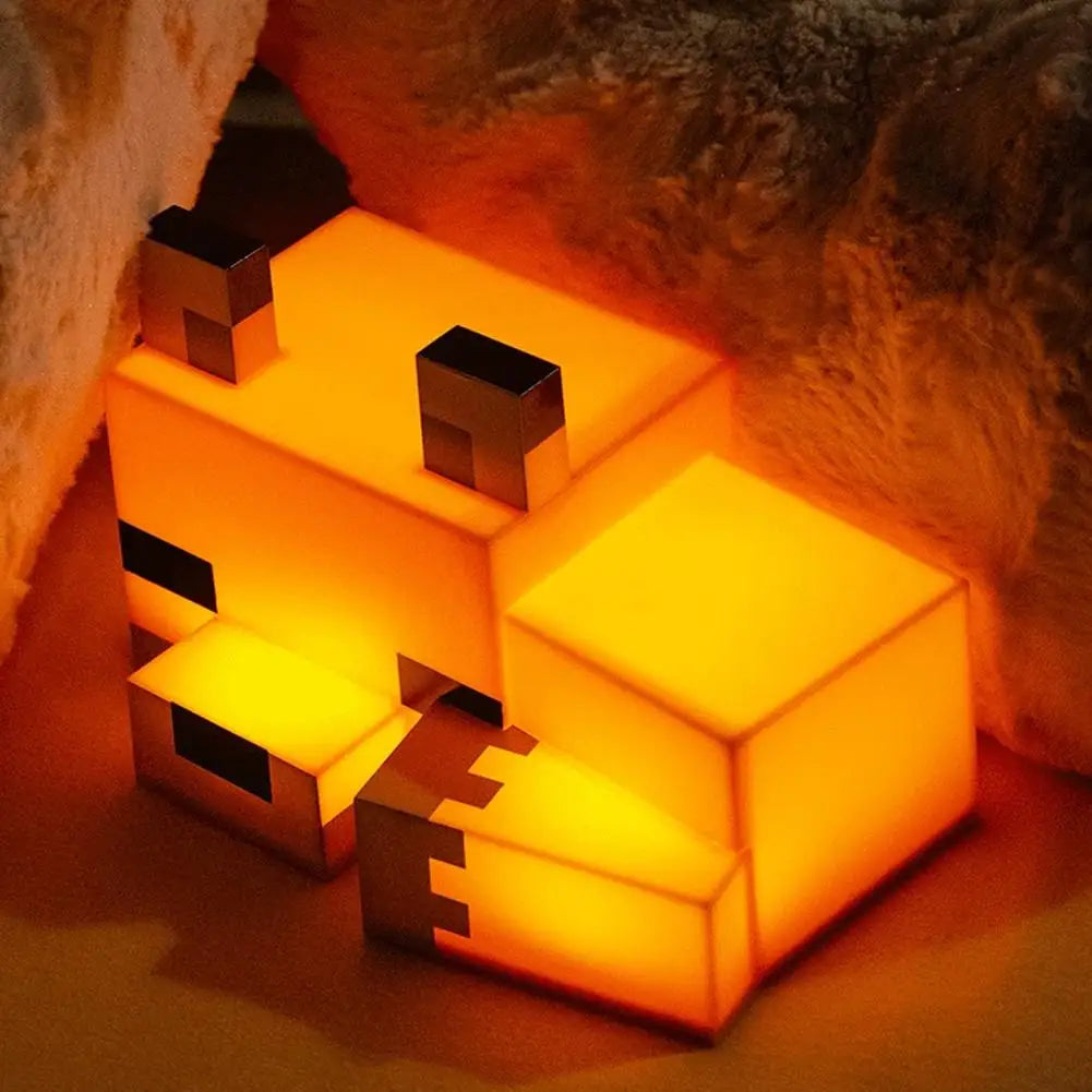 Cute Fox Night Light – USB Rechargeable Desk Lamp for Kids Night Light Lamp Axl