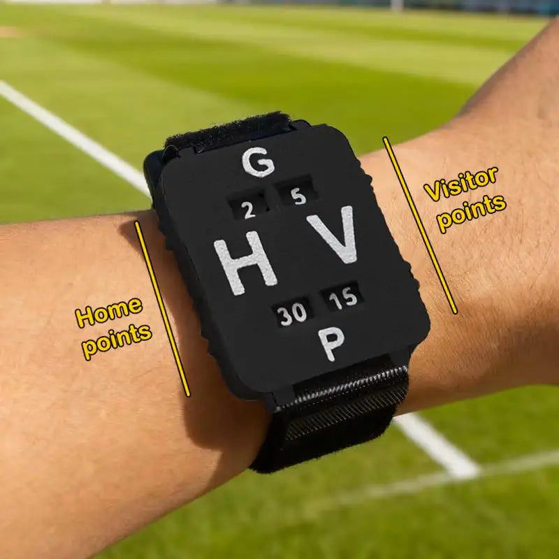 Match Score Tracker Wristband – Cricket Tennis Padel Scorer Sports Score Wristband Axl