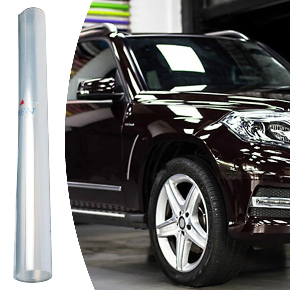 Clear Paint Protection Film UV Anti-Scratch 50×200cm – PVC Paint Protection Film Axl