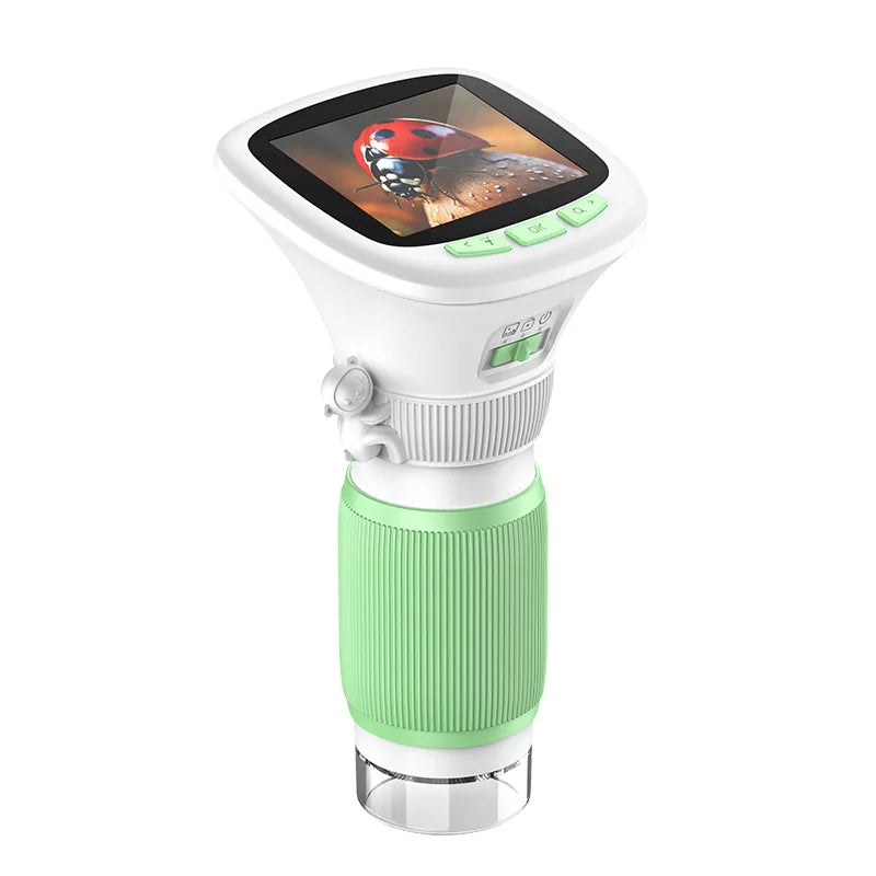 Handheld Digital Microscope – 2.4" HD Screen & 500x Zoom Digital Microscope Axl