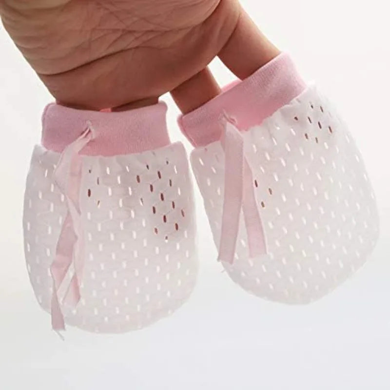 Baby Anti-Scratch Mittens 8 Pairs – Breathable Mesh Gloves 0-1Y Baby Mittens Axl