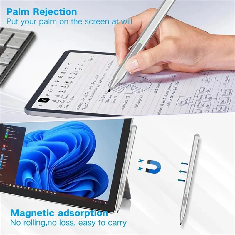 MPP 2.0 Stylus Pen for Microsoft Surface Pro & Go – Fast Charge Tablet Stylus Pen Axl