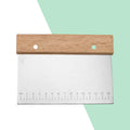 Stainless Steel Dough Cutter & Pastry Scraper with Measuring Pastry Dough Cutter Axl 02