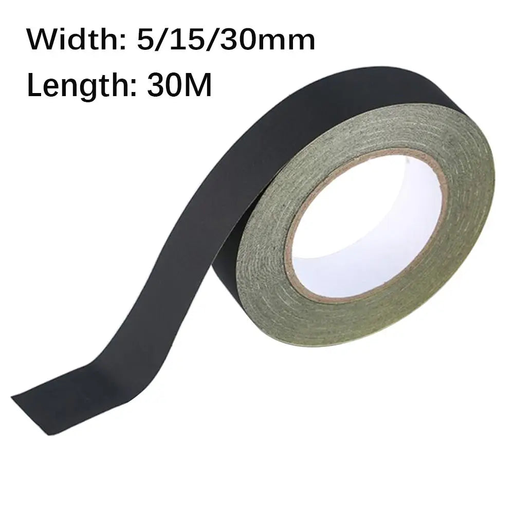 Black Acetate Cloth Insulation Tape – Flame Retardant 30M Electrical Insulation Tape Axl