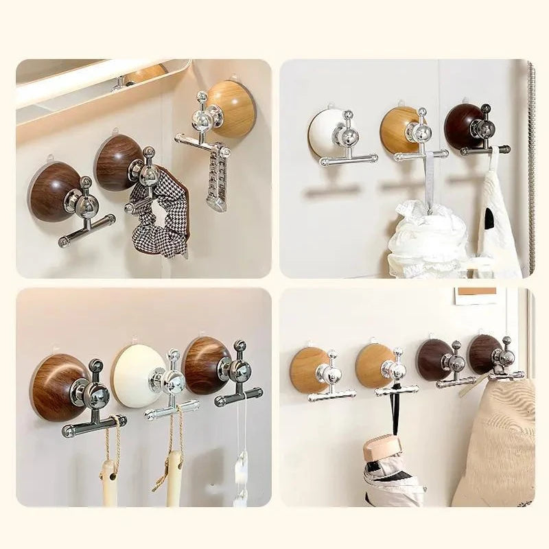 Suction Cup Wall Hooks – Waterproof Towel Hanger 1–2 Pack Suction Cup Hook Axl