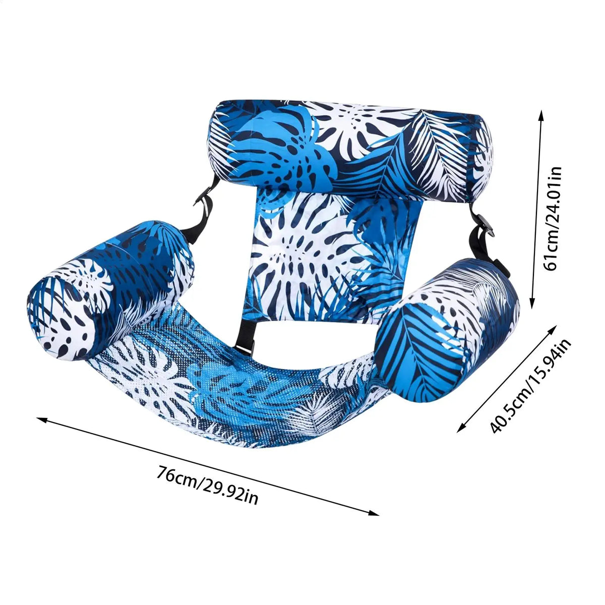 Inflatable Floating Lounger – Adult Pool Float Chair for Beach Inflatable Pool Float Axl