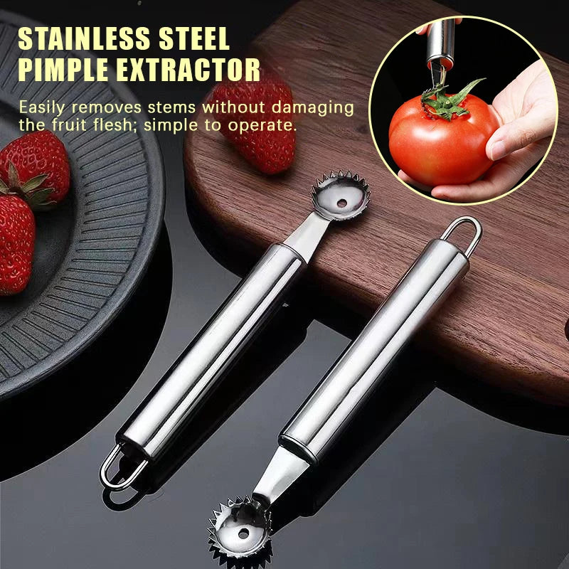 Stainless Steel Tomato Corer & Strawberry Huller Tool Fruit Corer Tool Axl Default Title