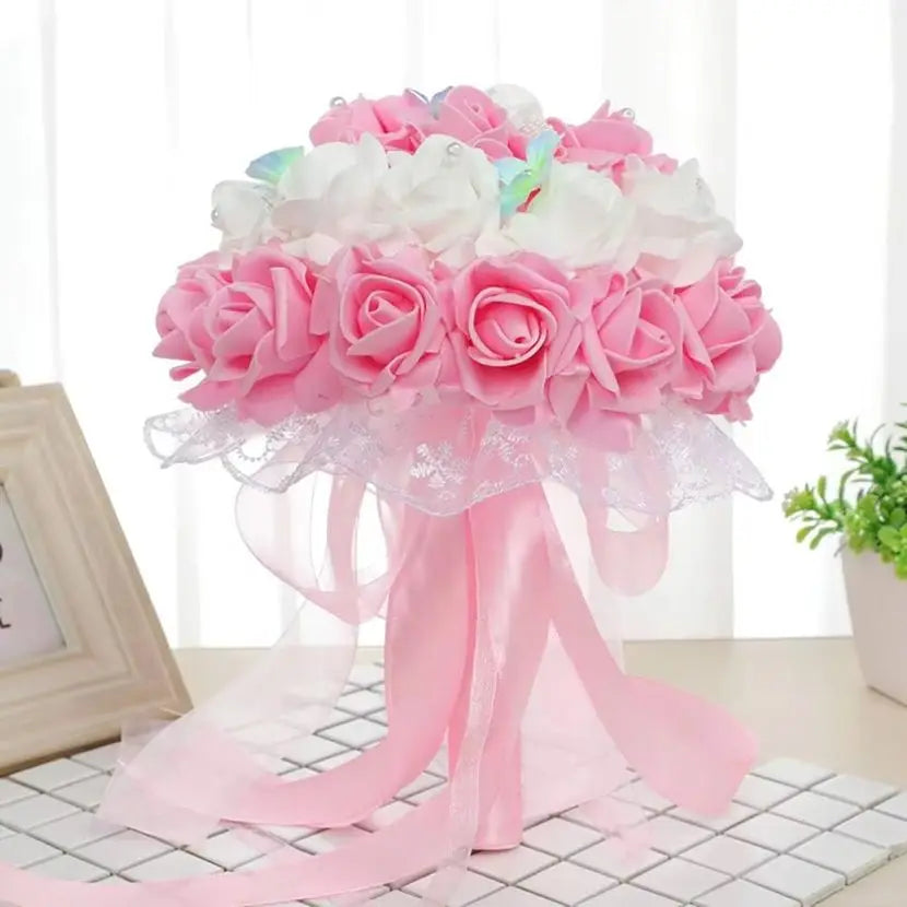 PE Foam Rose Heads – Artificial Flowers for Wedding & Home Decor Artificial Flower Heads Axl
