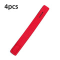 4-Pack Rubber Fishing Rod Tie Straps – Elastic Wrap Bands Fishing Rod Straps Axl Red