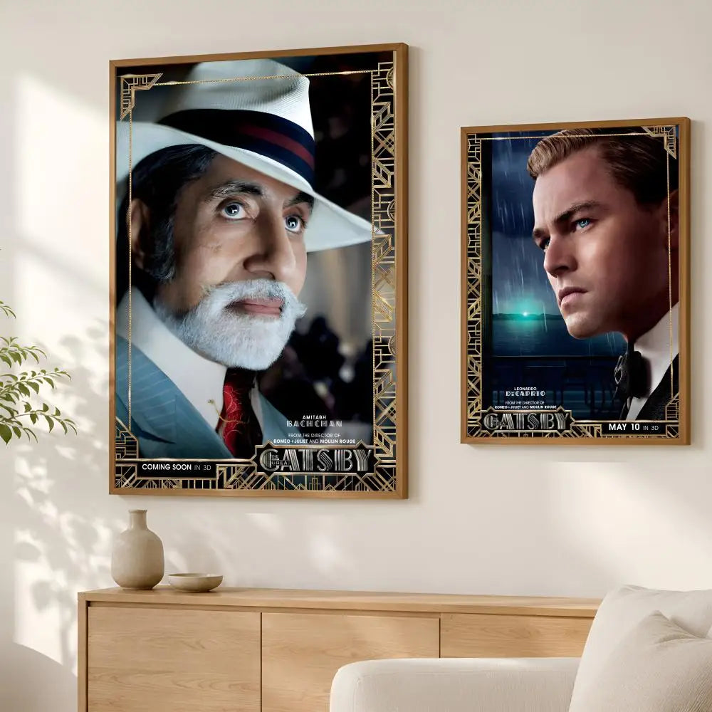 Great Gatsby HD PVC Self-Stick Wall Art Poster – Waterproof Wall Art Poster Axl