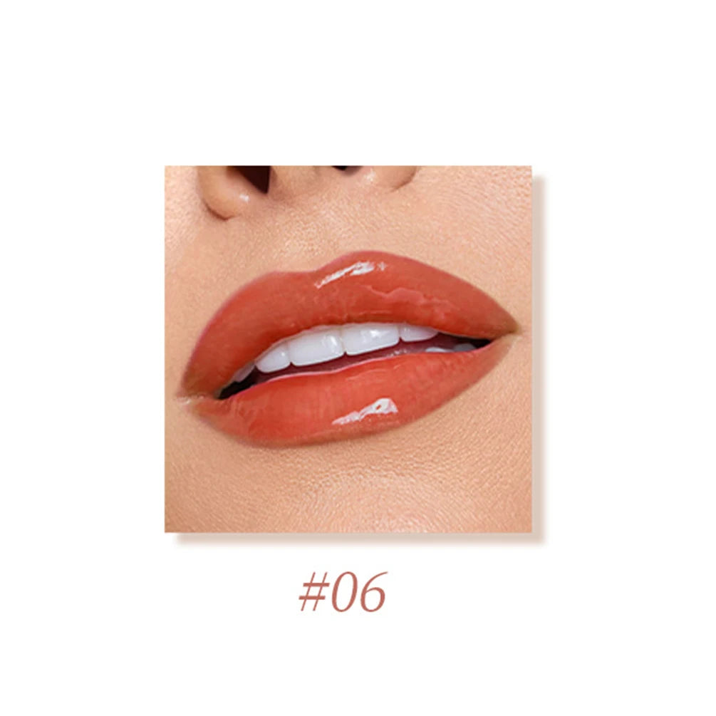 Pink Glossy Lip Tint Pen – Vegan Press-Type Lip Glaze Lip Glaze Pen Axl 06 10pcs with logo